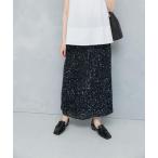 ショッピングスパンコール スカート スパンコールレイヤードスカート