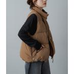 ショッピングダウンベスト 「PUAL CE CIN」 ダウンベスト FREE ベージュ レディース