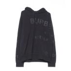 ショッピングBURBERRY 「BURBERRY」 HORSEFERRY HOODY プルオーバーパーカー S ブラック メンズ
