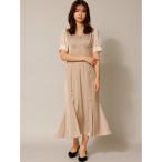 「TONAL」 半袖ワンピース 38 ベ