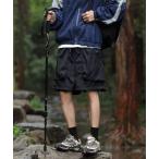 パンツ マルチポケット ハーフパンツ メンズ