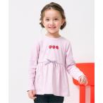 tシャツ ペプラムフレア長袖Tシャツ/7days Style キッズ 子供服 女の子