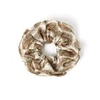 シュシュ フリルスカーフ柄シュシュ/581079