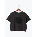 tシャツ モチーフレースTシャツ レディース