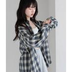 ブラウス シャツ マルチWAYBIGチェックシャツ 590779 レディース