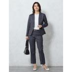 ショッピングレディス セットアップ 「上下セット」レディスライトセットアップ　デニムライク　ネイビー レディース