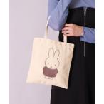 トートバッグ (ACT)「ミッフィー」miffy 刺繍 キャンバス ミニ トートバッグ レディース