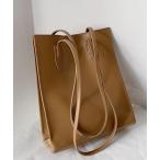 ショッピングトートバック トートバッグ 合皮ポーチ付きトートバック レディース