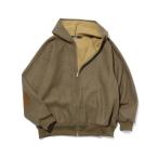 パーカー ELBOW PATCH ZIP OPEN SWEATSHIRT メンズ レディース