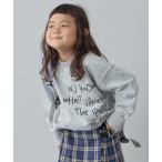 tシャツ 「KIDS」「男女兼用」ポイントロゴ刺繍オーバースウェット キッズ 子供服 男の子 女の子
