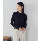 tシャツ プチハイネック ロングＴシャツ レディース