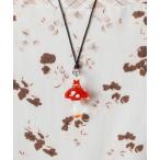 ネックレス 紐ネックレス/きのこ/NEO森ガール レディース