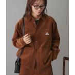 ショッピングコーデュロイ コート アウター 「セットアップ対応」「GEVACO」コーデュロイシャツジャケット レディース メンズ