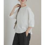 tシャツ 「UR TECH」ドルマンロールスリーブTシャツ レディース