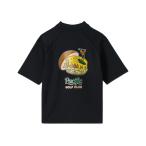 t рубашка MOCK-NECK BIG TEE HALF SLEEVE GOLF & HAMBURGER мужской женский 