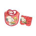  нагрудник слюнявчик [ PEANUTS ] Snoopy baby комплект 25S7