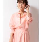 「NOLLEY'S」 長袖シャツ 38 サーモンピンク レディース