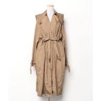 [KOBE LETTUCE] тренчкот FREE Brown женский 