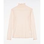 [JUNOAH] трикотажный джемпер с длинным рукавом - бежевый женский 