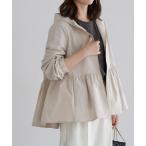 「Pierrot」 ジップアップブルゾン L ベージュ系その他 レディース