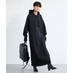 ショッピングマキシ ワンピース BARNYARDSTORM / ライトダンボールフーディーワンピース / マシンウォッシャブル「WEB限定」 パーカーワンピース