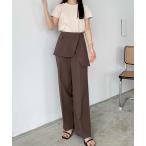 [callautia] слаксы X-LARGE Brown женский 