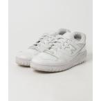 [New Balance] low cut спортивные туфли 24.5cm белый мужской 