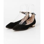 [carino] Flat туфли-лодочки 23cm черный женский 