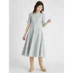 ワンピース スクエアネックディフォーメーションニットワンピース