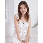 パジャマ ルームウェア 「USAGI ONLINE/ZOZO限定」「接触冷感」ハート柄カップインタンク レディース