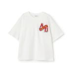 tシャツ 「綿100%」カレッジワンポイント半袖T キッズ 子供服 男の子 女の子