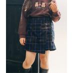 スカート 「ジュニア対応」ロンドンガール風スカートパンツ キッズ 子供服 女の子