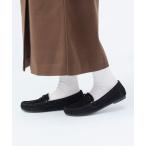 デッキシューズ モカシン フェイクファー モカシン レディース