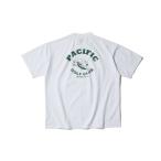 t рубашка Rivvia Projects × PGC ON THE WAVE M/NECK RASH SS мужской женский 