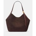 トートバッグ デコ スエード チューリップ トート バッグ レディース メンズ