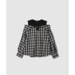 ショッピング韓国子供服 ブラウス シャツ RICHMIX 肩あきフェイクシャツ キッズ 子供服 女の子