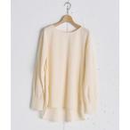 ショッピングドゥ ブラウス シャツ カットジョーゼットブラウス レディース