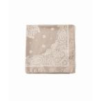 ショッピングバンダナ スカーフ バンダナ 「AENEIS/エネス」MINIMAL BANDANA SILK SCARF 48CM：スカーフ レディース