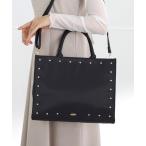 トートバッグ ナイロン パール A4 トート 2way ガーリー ショルダーバッグ スクエア レディース