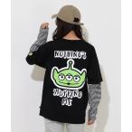tシャツ 親子お揃い ディズニー トイ・ストーリー 重ね着風 ロンT 0733A レディース