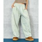 パンツ ウエスト ギャザー ライン 