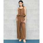 セットアップ レース アップ キャミ