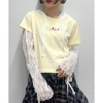 tシャツ 「25AW」カラフルビーズT レディース