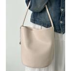 ショッピングバケツ ショルダーバッグ バッグ 「SANSeLF」 バケツフォルムハンドバッグ ワンショルダー仕様  ミニマルユース saa25a041 レディース