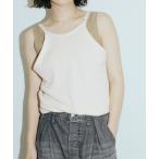 タンクトップ ノースリーブ JANE SMITH/ジェーンスミス 別注ワッフルタンク レディース