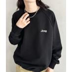 トレーナー スウェット 「日本未発売/WEB限定」JEEP(ジープ)/ワンポイント ロゴ刺繍 スウェット プルオーバー/Basic Logo Swea