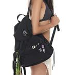 デイバック リュック 「日本未発売/WEB限定」BLACK PURPLE(ブラックパープル)/A4サイズ対応 軽量 ドローコード ドローストリング バ