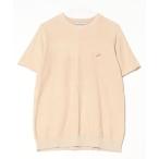 [BAYFLOW] one отметка короткий рукав вязаный 3 бежевый женский 