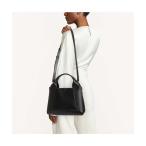 「FURLA」 2WAYバッグ ONE SIZE ブラック×ホワイト レディース