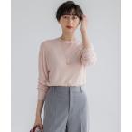 ショッピングスパンコール ニット セーター 「洗える」シアースパンコール ニット レディース